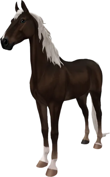 American Saddlebred, Flaxen Liver Chestnut
