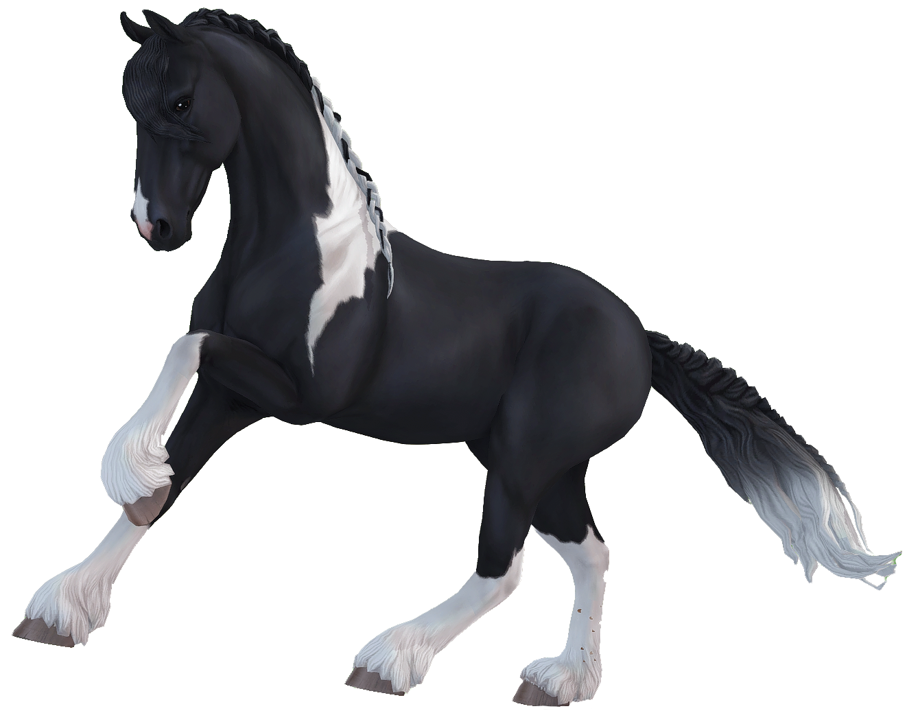 Friesian Sport Horse in Star Stable Online