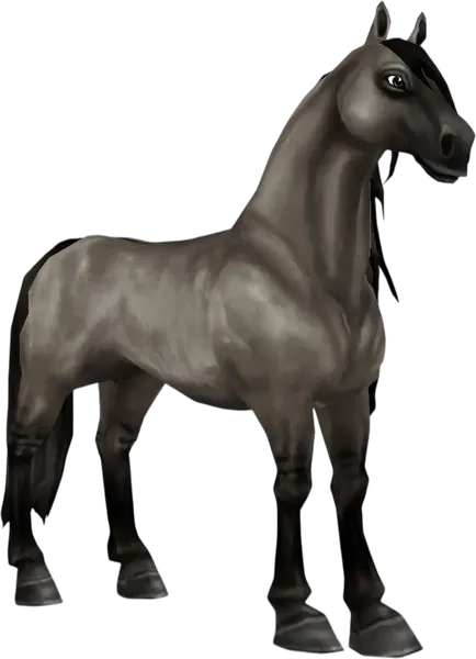 Friesian Sport Horse, Grullo