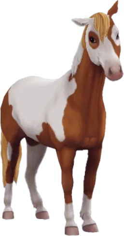 Chincoteague Pony, Flaxen Chestnut Pinto