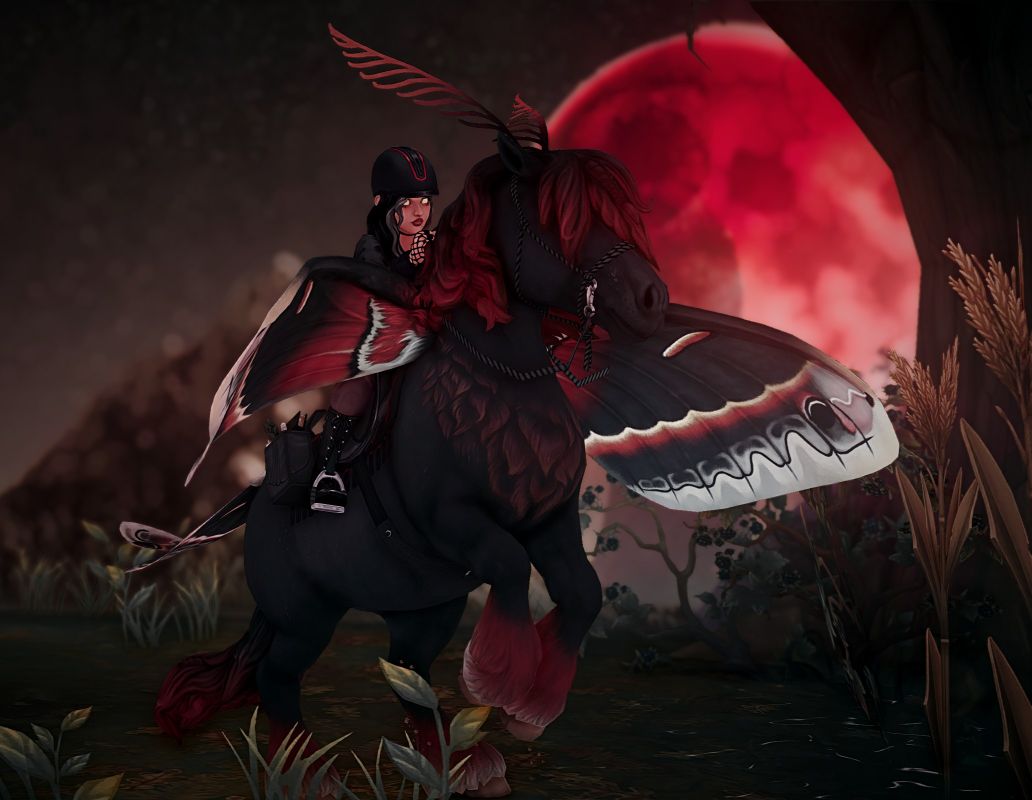 Blood Moon, by coyotea